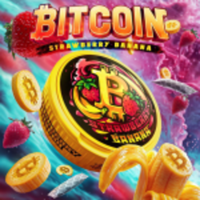 BITCOIN 200 MG Strawberry banana | клубника банан айс