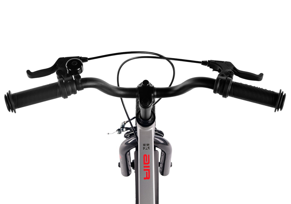 Велосипед 18'' Maxiscoo AIR Стандарт Серый Жемчуг (2025)