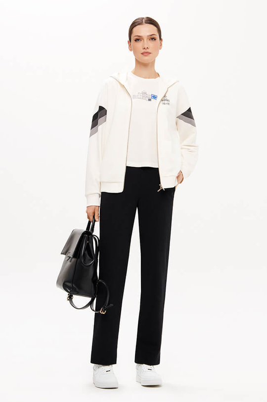 1943 Толстовка женская (молочный)