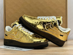 Nike Air Force 1 Low x Louis Vuitton Metallic Gold