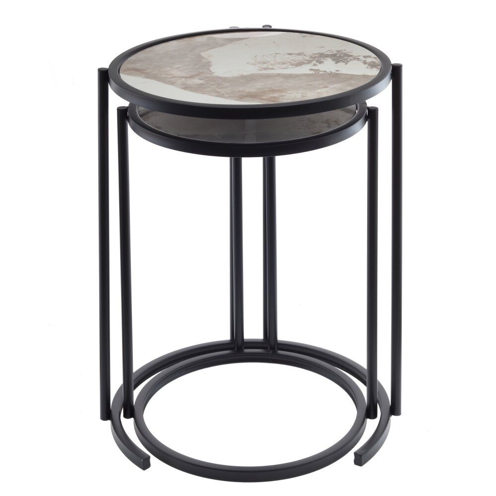 GAEM Набор из 2-х столов декоративных, L38,5/45 W37/43,5 H48/54 см