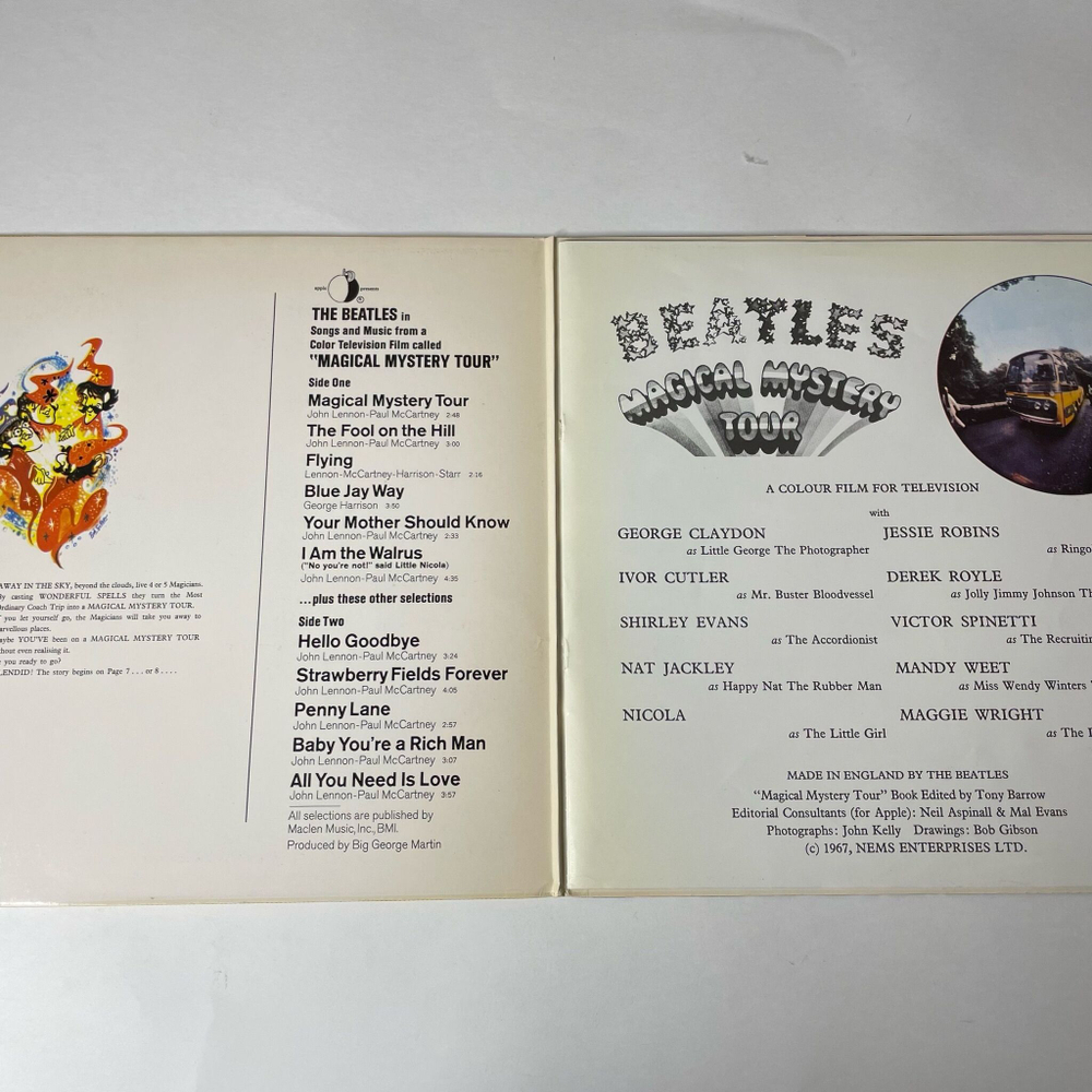 Винтажная виниловая пластинка LP The Beatles Magical Mystery Tour (Japan 1973) (No Obi) I Am The Walrus