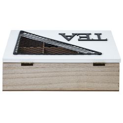 GAEM Шкатулка для чайных пакетиков, L24 W17 H8 см