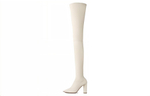 Bottega Veneta Tripod Over the knee Boots 9cm Women"s White