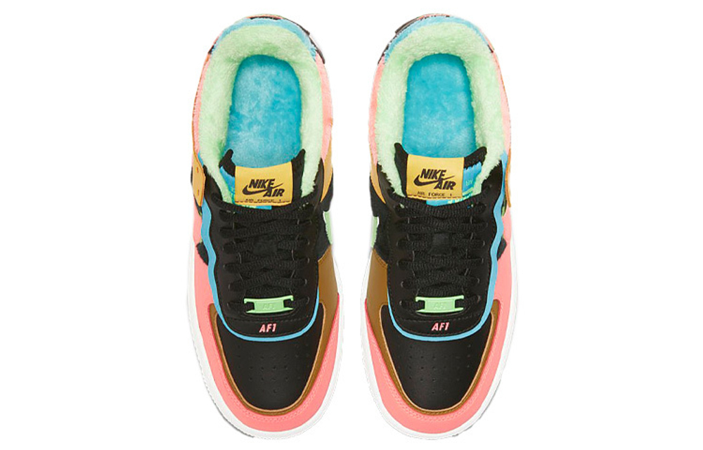 Кроссовки Nike Air Force 1 Low Shadow Se "Olive Flak" (Женская размерная сетка)