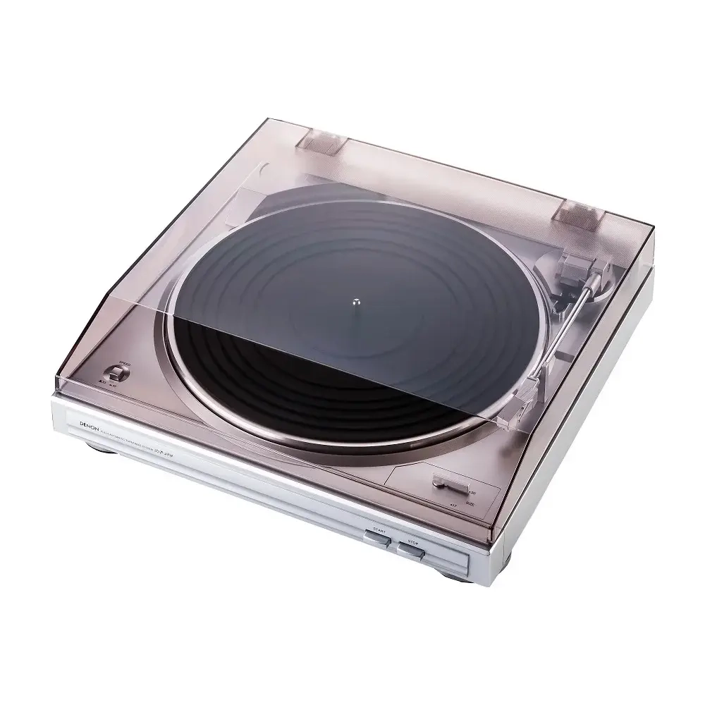 Проигрыватель виниловых пластинок Denon DP-29F (серебристый)