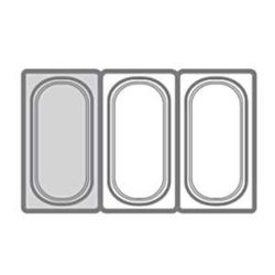 Гастроемкость 1/3 h150 мм поликарбонат 325*175*150 мм прозрачная 5,8 л P.L.