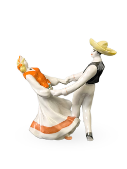 Фарфоровая статуэтка "Мексиканский танец" (Дулево)