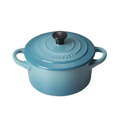 Le Creuset - Мини-кокотница 10см Карибский бассейн / артикул   71901101700100  / GTIN 843251103423