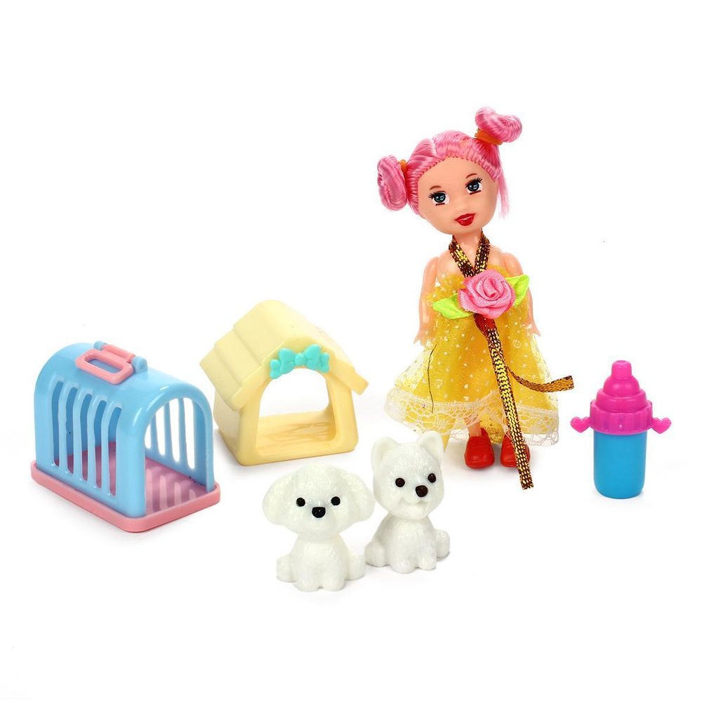 Кукла-мини классическая с аксесс., пакет WS1040