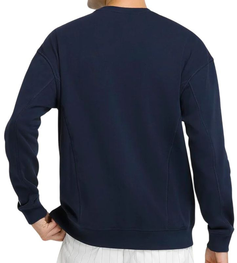 Мужская теннисная кофта Wilson Parkside Crew - небесный