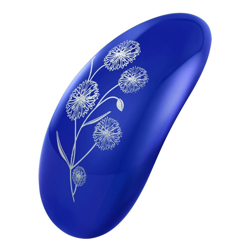 Синий клиторальный массажёр Nea 2 (Цвет: синий)