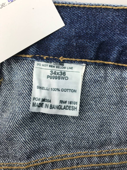 Джинсы Berne синие 46 размер, новые