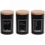 Банка для продуктов металлическая «Black style» 900мл 9*14,5см