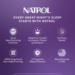 Natrol, Мелатонин, быстро растворяющийся, максимальная эффективность, клубника, 10 мг, 100 таблеток