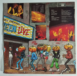Винтажная виниловая пластинка LP Helloween Live In The U.K. (Spain 1989)
