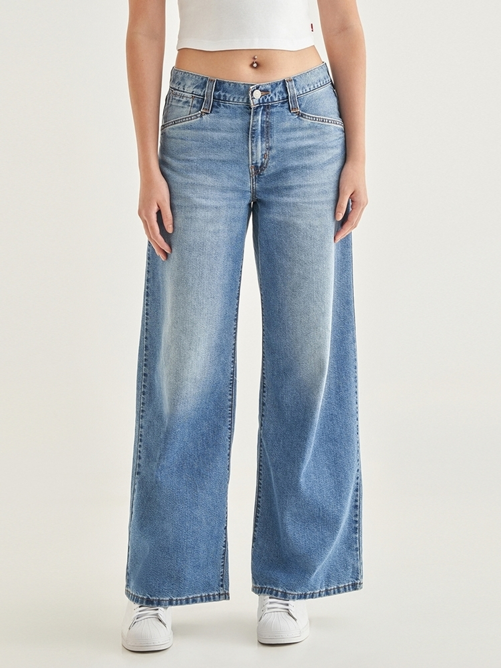 Женские свободные прямые джинсы Levi's '94 Baggy Wide Leg A5929-0008