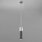 LED светильник подвесной в стиле лофт 50135/1 LED хром/черный