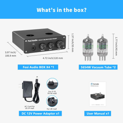 ММ/МС фонокорректор Fosi Audio Box X5