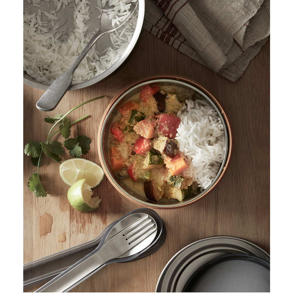 Ланч-бокс glass lunch pot, 600 мл, коричневый