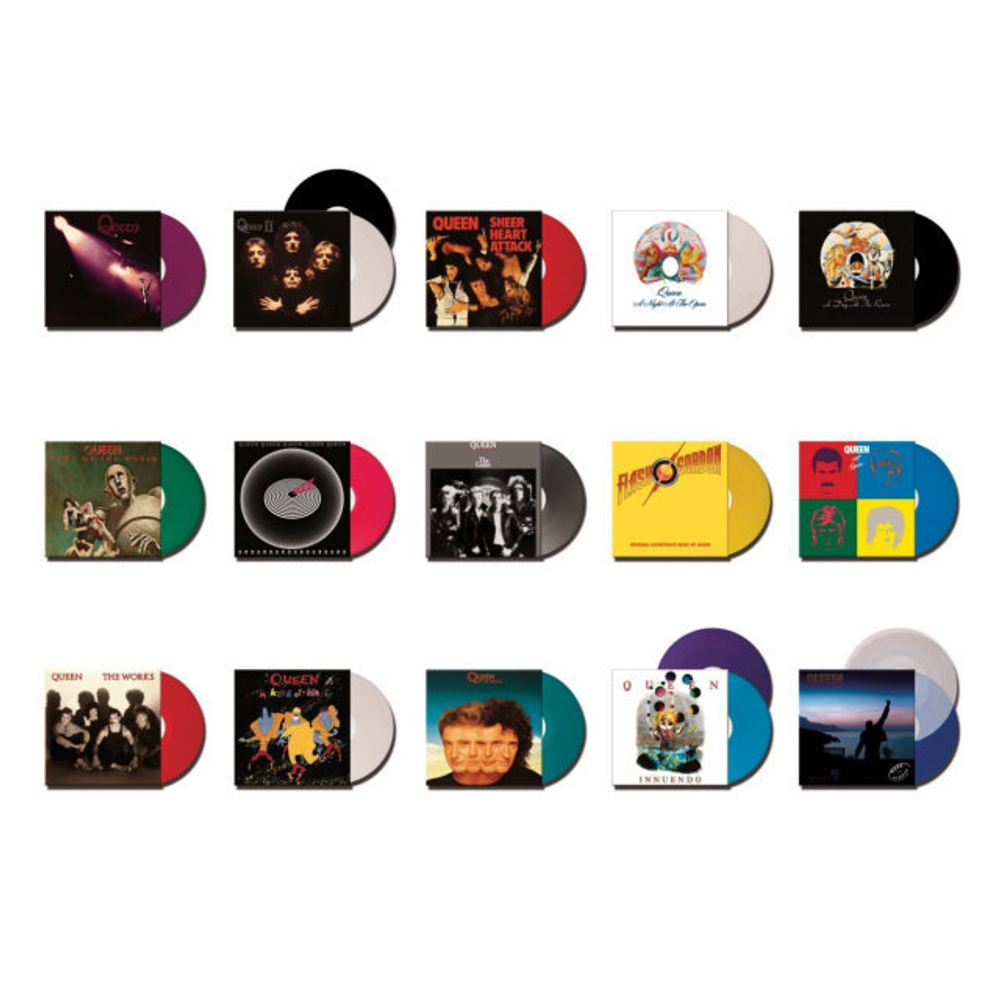 Queen / Studio Collection (Coloured Vinyl)(18LP)