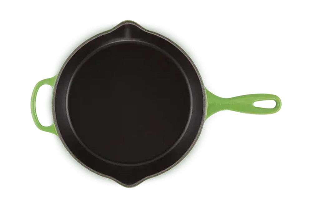 Le Creuset Сковорода чугунная 26см бамбук зеленая