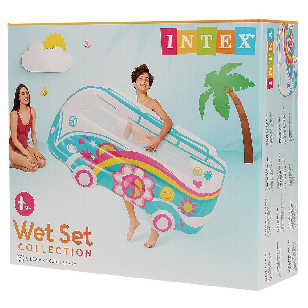 Плот для плавания 182*109см, Фургон (9+лет) (Intex)
