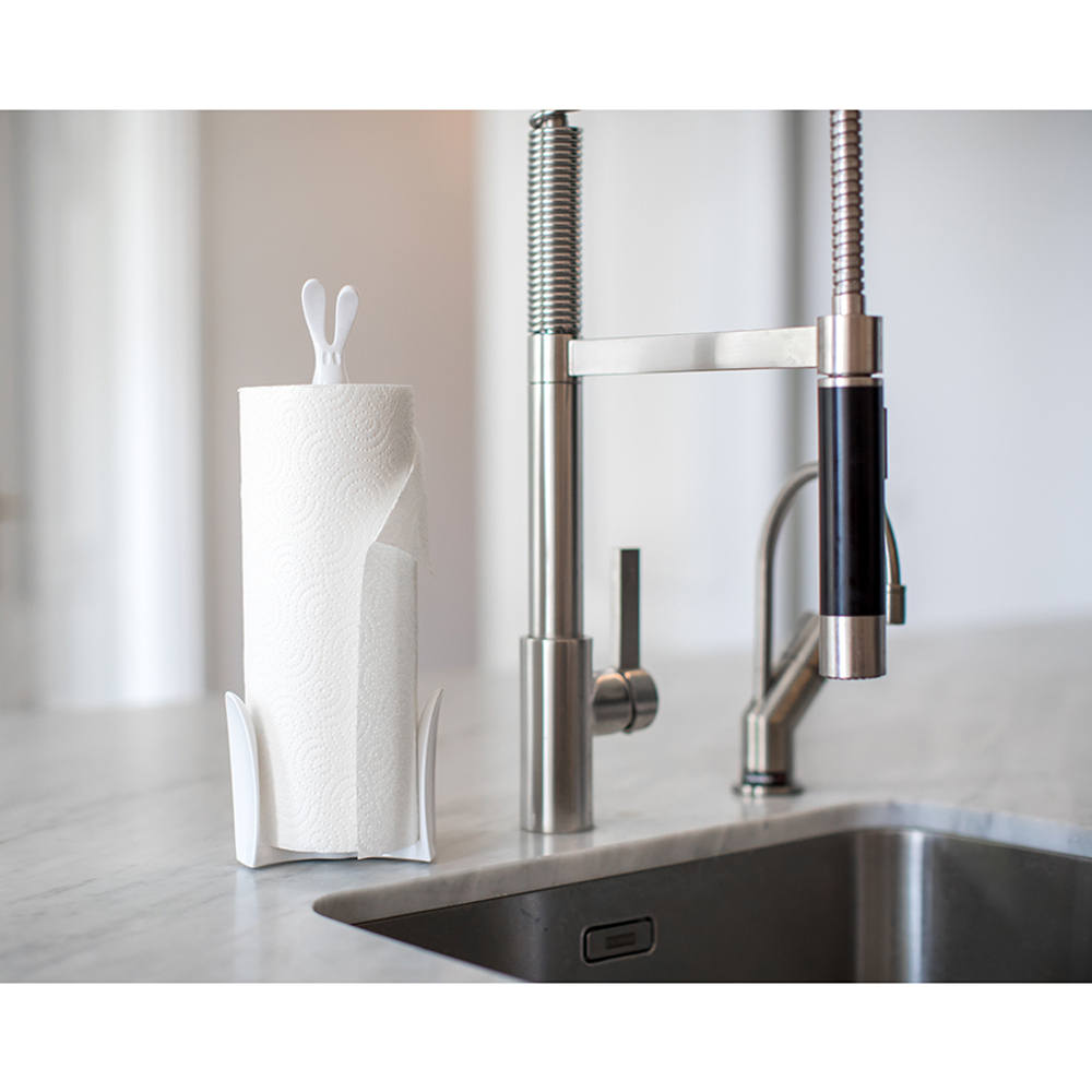 Держатель для бумажных полотенец Кролик Роджер, organic, розовый