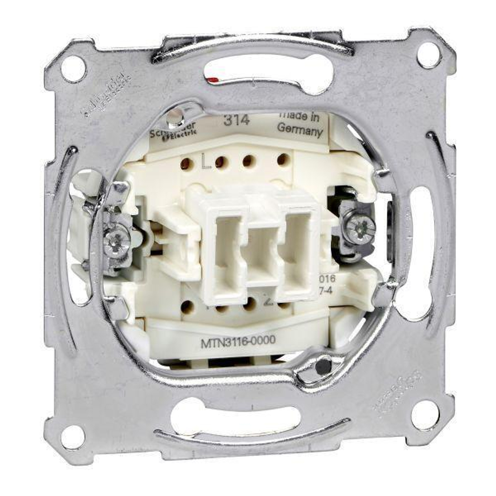 Механизм Выключателя Двухклавишного, Сх.5 Mtn3115-0000 Schneider Electric