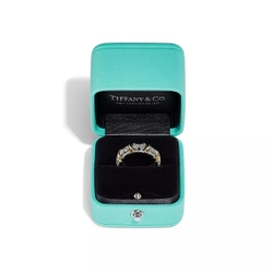 Кольцо из платины и жёлтого золота с 16 бриллиантами, Tiffany💠 Schlumberger. В наличии