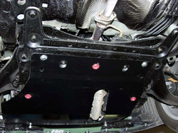 Защита картера и КПП Sheriff для Nissan Micra III (K12) 2003-2010 арт.15.0507