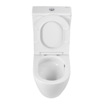 Унитаз-компакт безободковый BelBagno Sfera-R BB2141CP-TOR/SC с крышкой-сиденьем микролифт, белый
