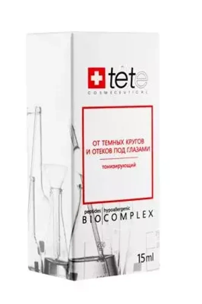 Биокомплекс тонизирующий от отеков и темных кругов под глазами / TETe Biocomplex restorative for eyes 15 ml