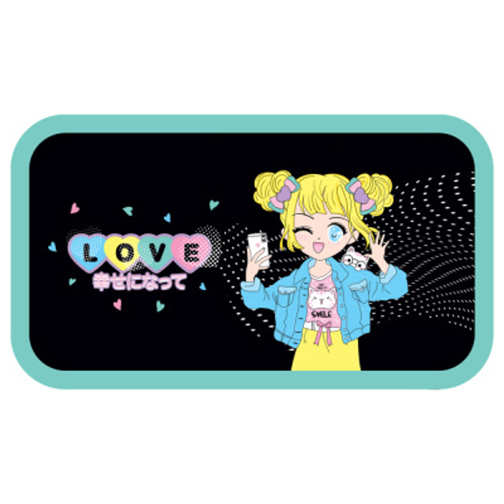 Пенал 2 отделения, 190*110 ArtSpace "Have Fun", ламинированный картон