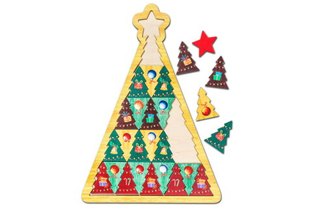 Мозаика "Новогодние елочки"