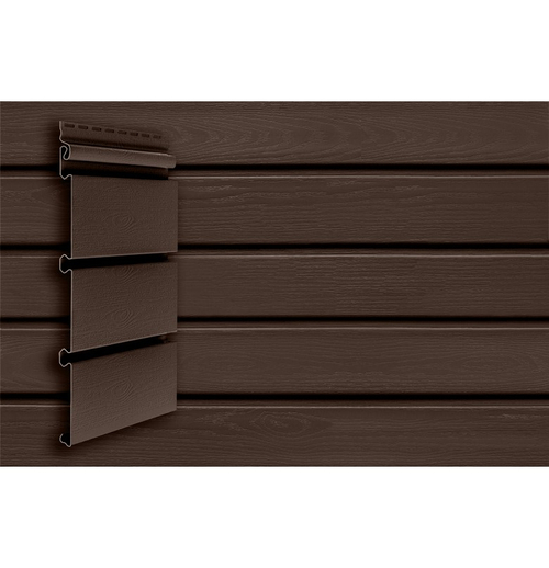 Сайдинг Grand Line Архитектурный Планкен ACRYL Темный Дуб
