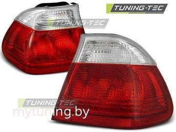Задние фонари Bmw 3 E46 red white