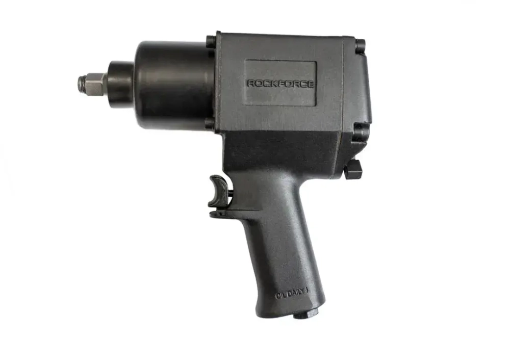 Пневмогайковерт ударный ''Twin Hammer''с реверсом и регулировкой усилия 1/2''(960Hм, 8500 об/мин,6.3bar,256 л/мин) RockForce##Rock FORCE RF-4142