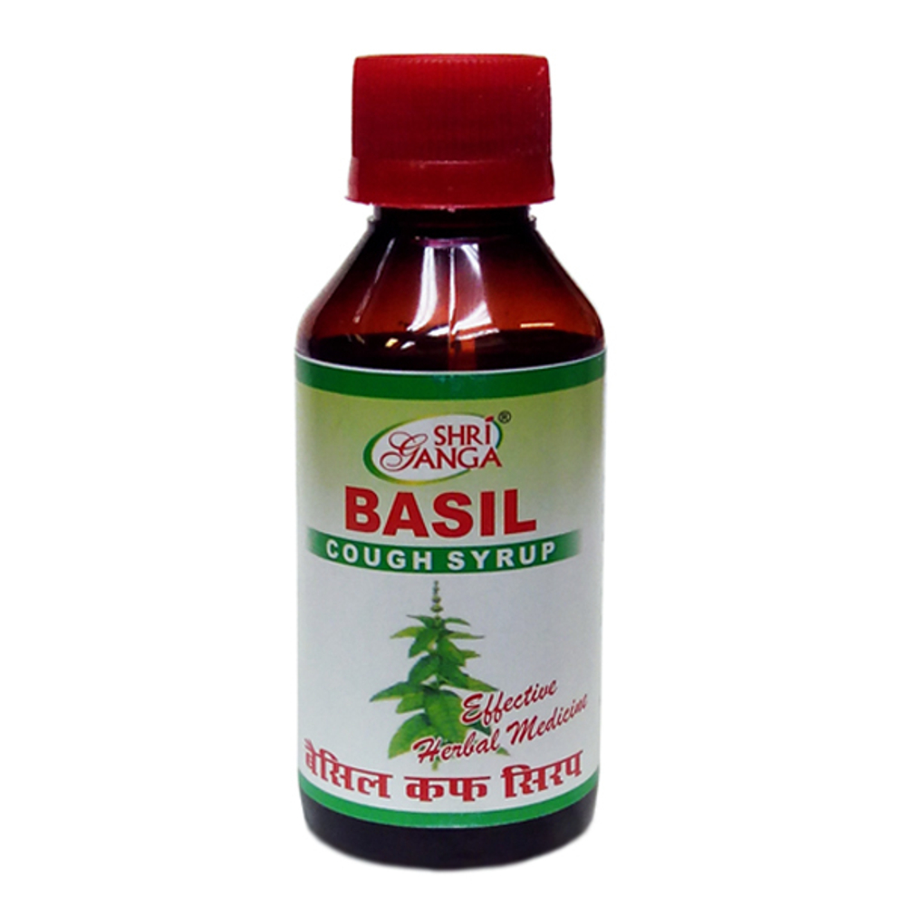 Базилик сироп Шри Ганга (Basil syrup Shri Ganga), 100 мл