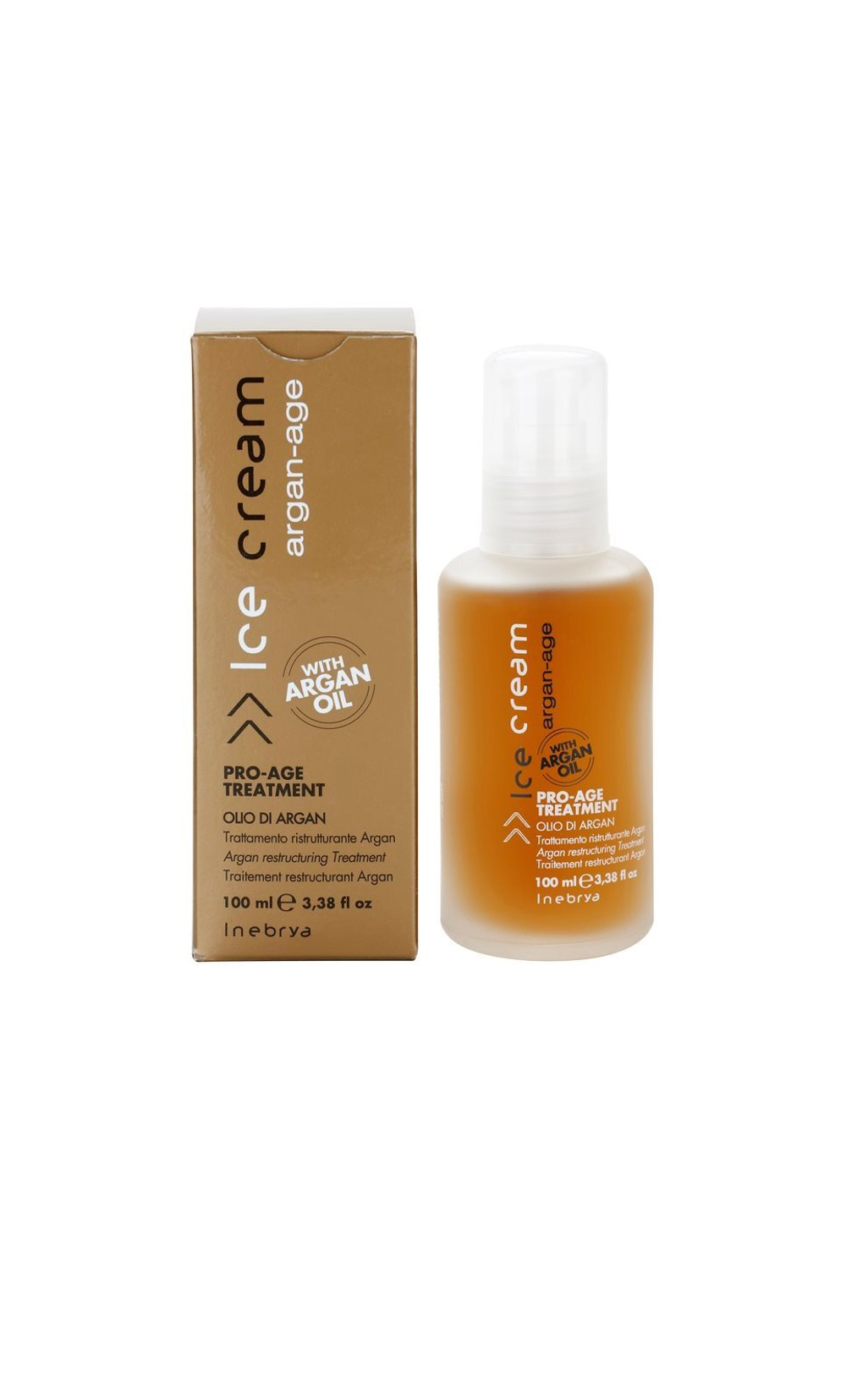 Inebrya Argan-Age - реструктурирующий аргановый уход /   100  ml  / GTIN 8033219166894