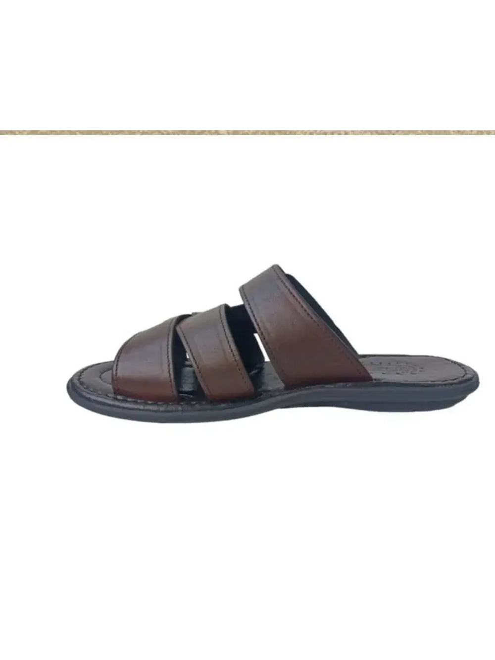 Шлепанцы из натуральной кожи