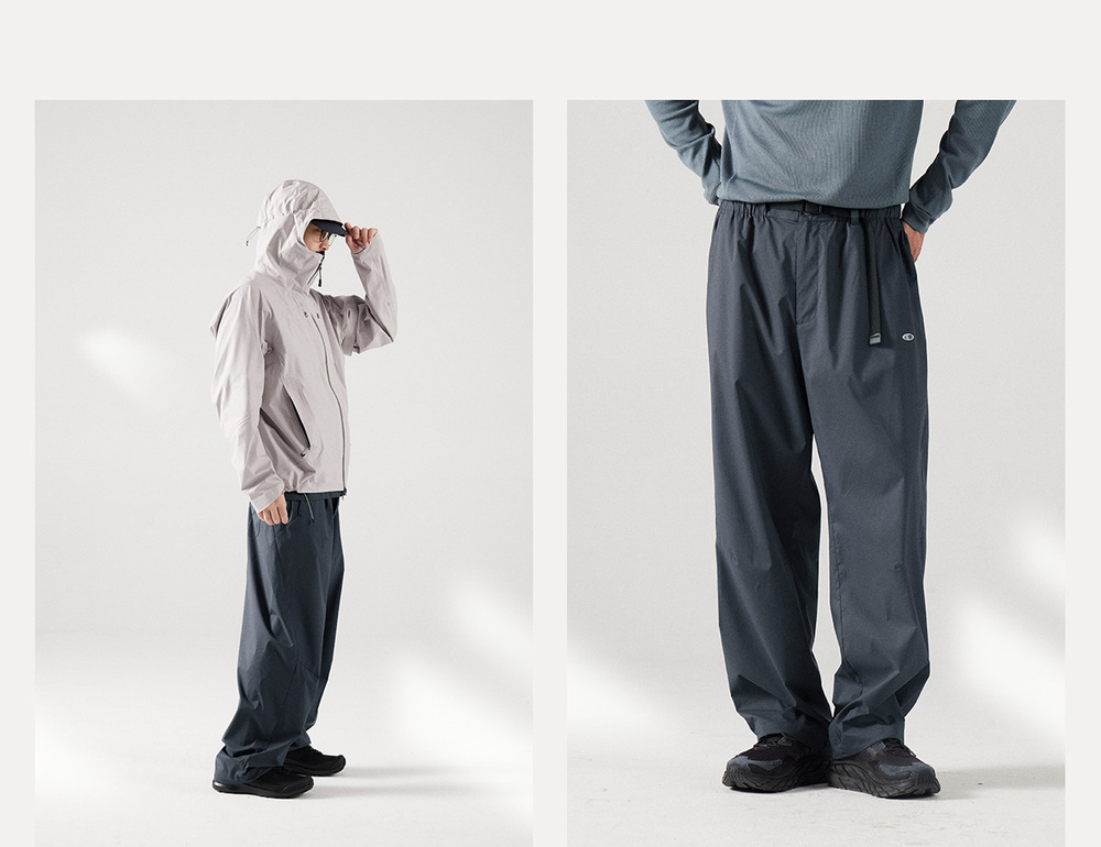 Брюки Nothomme Blue Spring/Summer New MICROFT Breathable Moisture-Permeable Suit Pants Floating Grid Sun-Protective Water-Repellent Lightweight