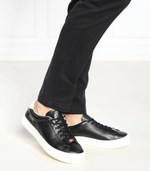 Кожаные кроссовки kenzoswing low Kenzo - черный(FC65SN030L50)