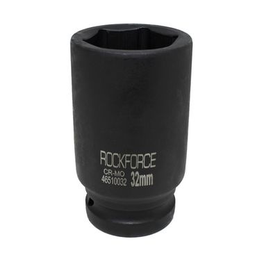 Головка ударная глубокая 32мм 6гр. 3/4'' RockForce##Rock FORCE RF-46510032