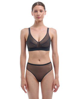 Бюстгальтер Bra Basic STR (графитовый)