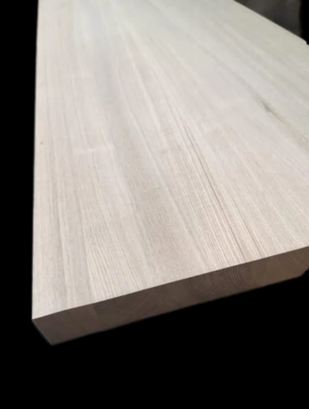 Мебельный щит из ясеня (цельноламельный, широкая ламель)