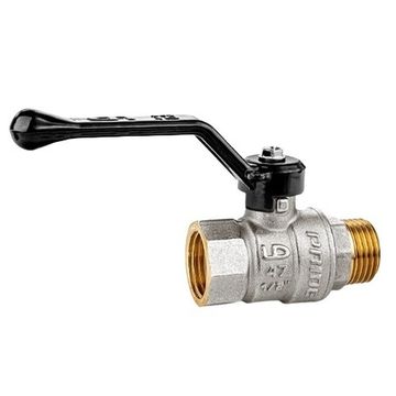 Кран шаровой LD Pride 1" НР/ВР полнопроходной, рычаг (LD 47.303.25)