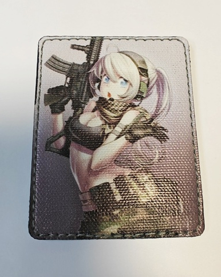 Шеврон Аниме Девочка c М4 (G)