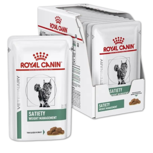 Royal Canin корм консервированный для взрослых кошек кусочки в соусе снижение веса