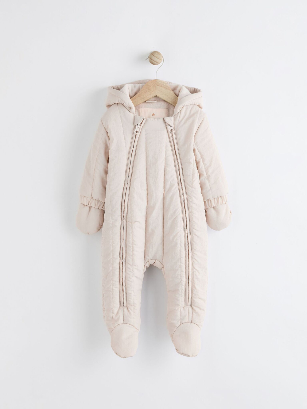 Комбинезон теплый для малышей Next K90-718, Кремовый